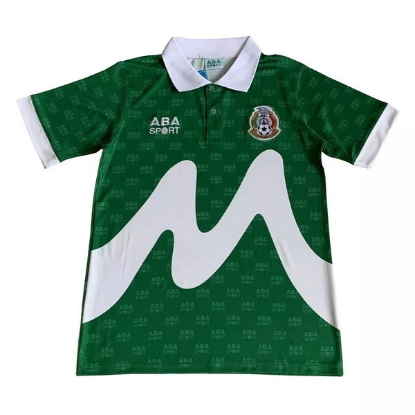 Tailandia Camiseta Mexico 1ª Kit Retro 1995 Verde